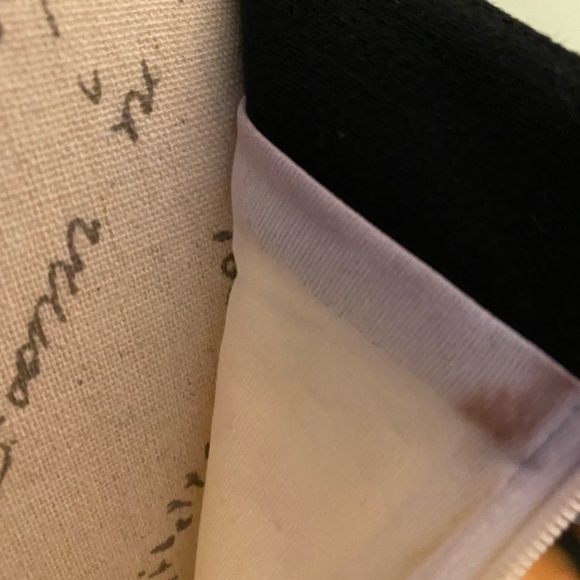 Black and white color block fully lined dress and jacket set size 4 - Picture 6 of 9